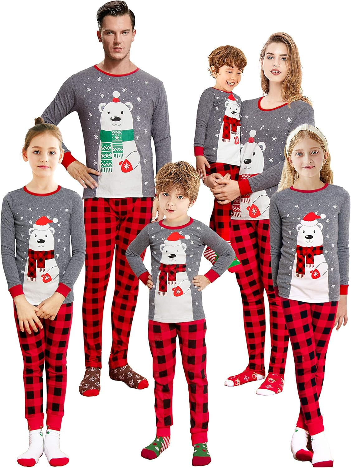 Cozy Christmas Family Matching Pajamas - Perfect Holiday PJs for Everyone!