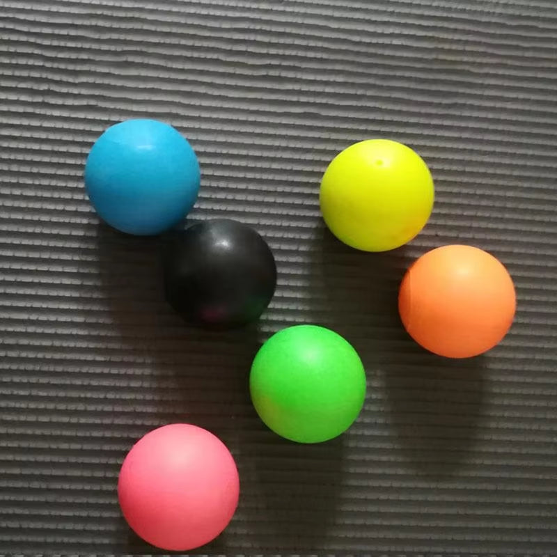 TPE Lacrosse Ball Fitness Relieve Gym Trigger Point Massage Ball Training Fascia Hockey Ball