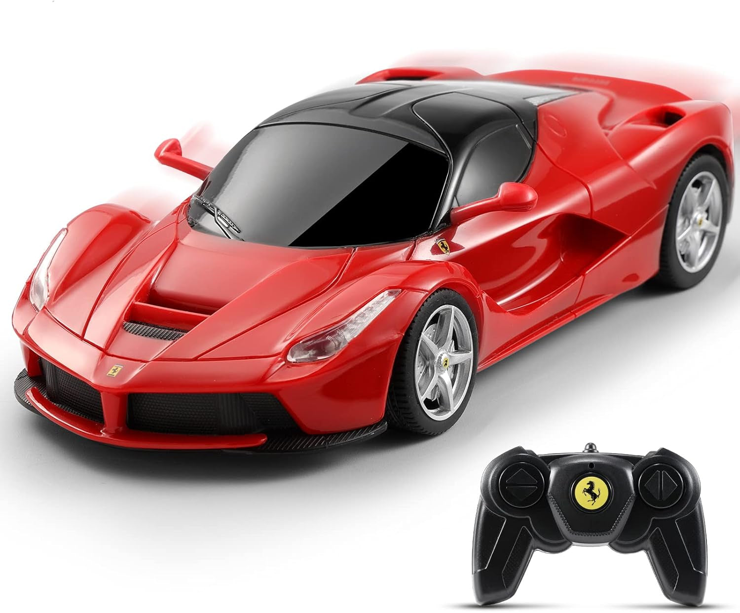 Rastar Licensed 1:24 Scale Remote Control Ferrari LaFerrari Race Car - Red Model for All Ages