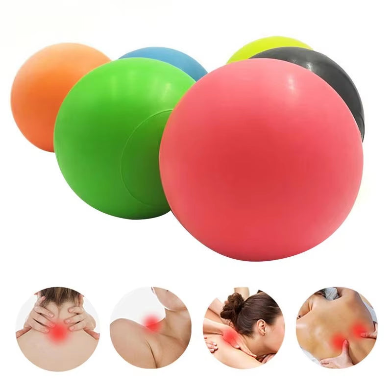 TPE Lacrosse Ball Fitness Relieve Gym Trigger Point Massage Ball Training Fascia Hockey Ball