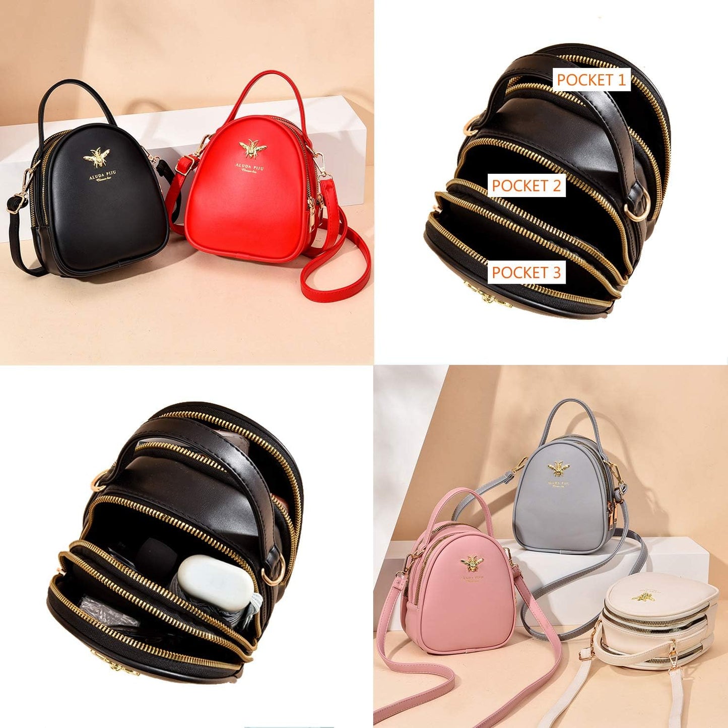 Chic Small Crossbody Bags for Women - Stylish Messenger Purse & Handbag Wallet