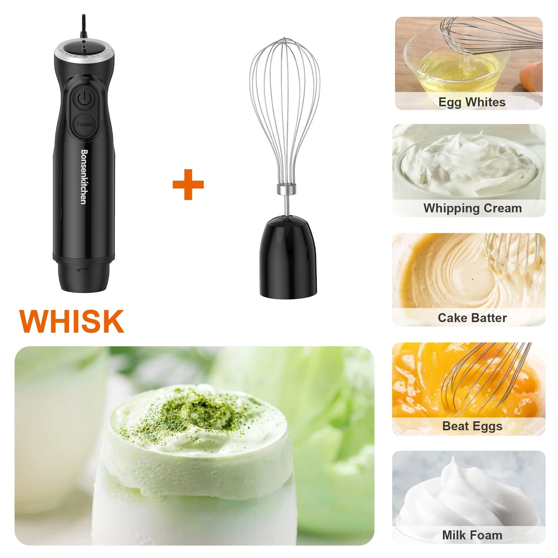 Ultimate 12-Speed Immersion Blender for Effortless Blending & Mixing Mastery