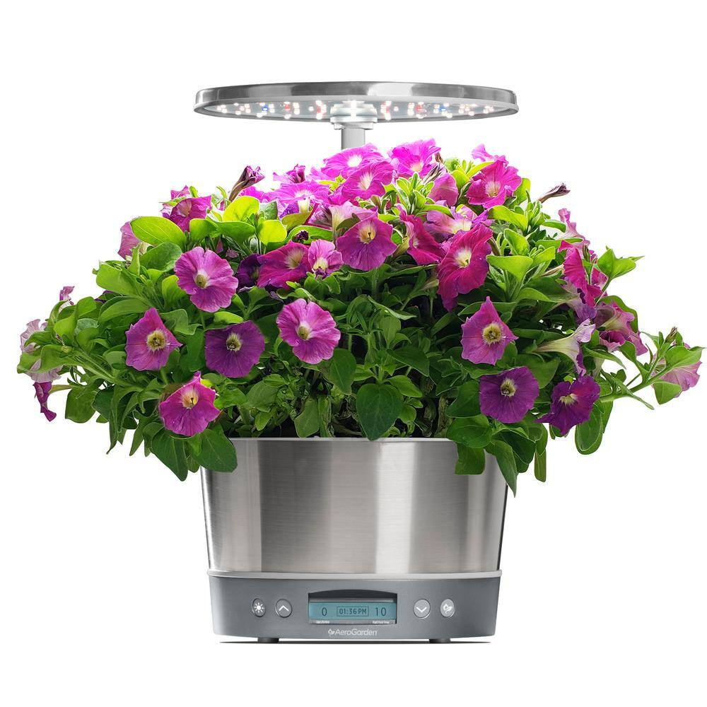 Harvest Elite 360 with Seed Starting System - Indoor Garden, Stainless