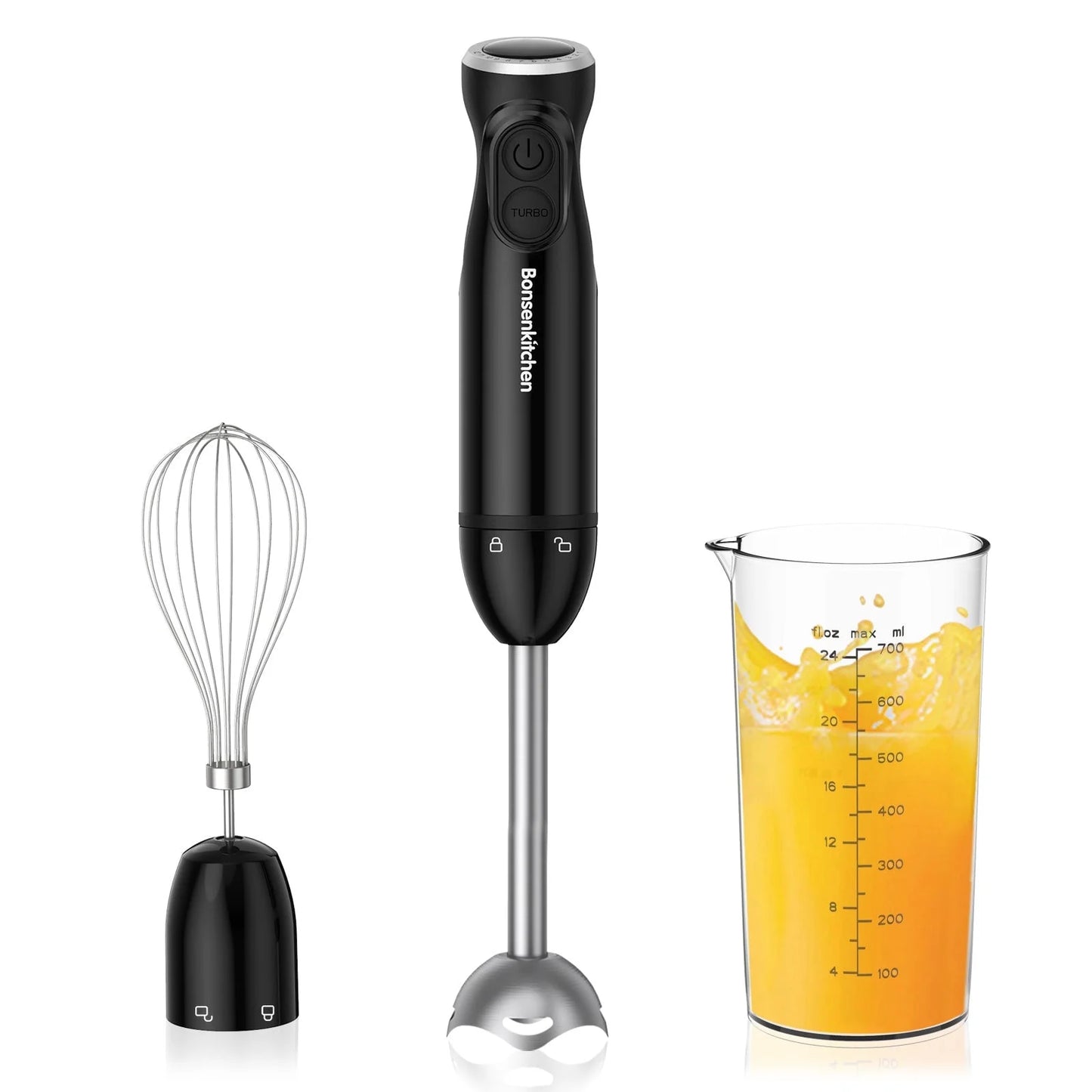 Ultimate 12-Speed Immersion Blender for Effortless Blending & Mixing Mastery